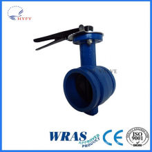 Most popular luxurious stainless steel sanitary welded butterfly valve